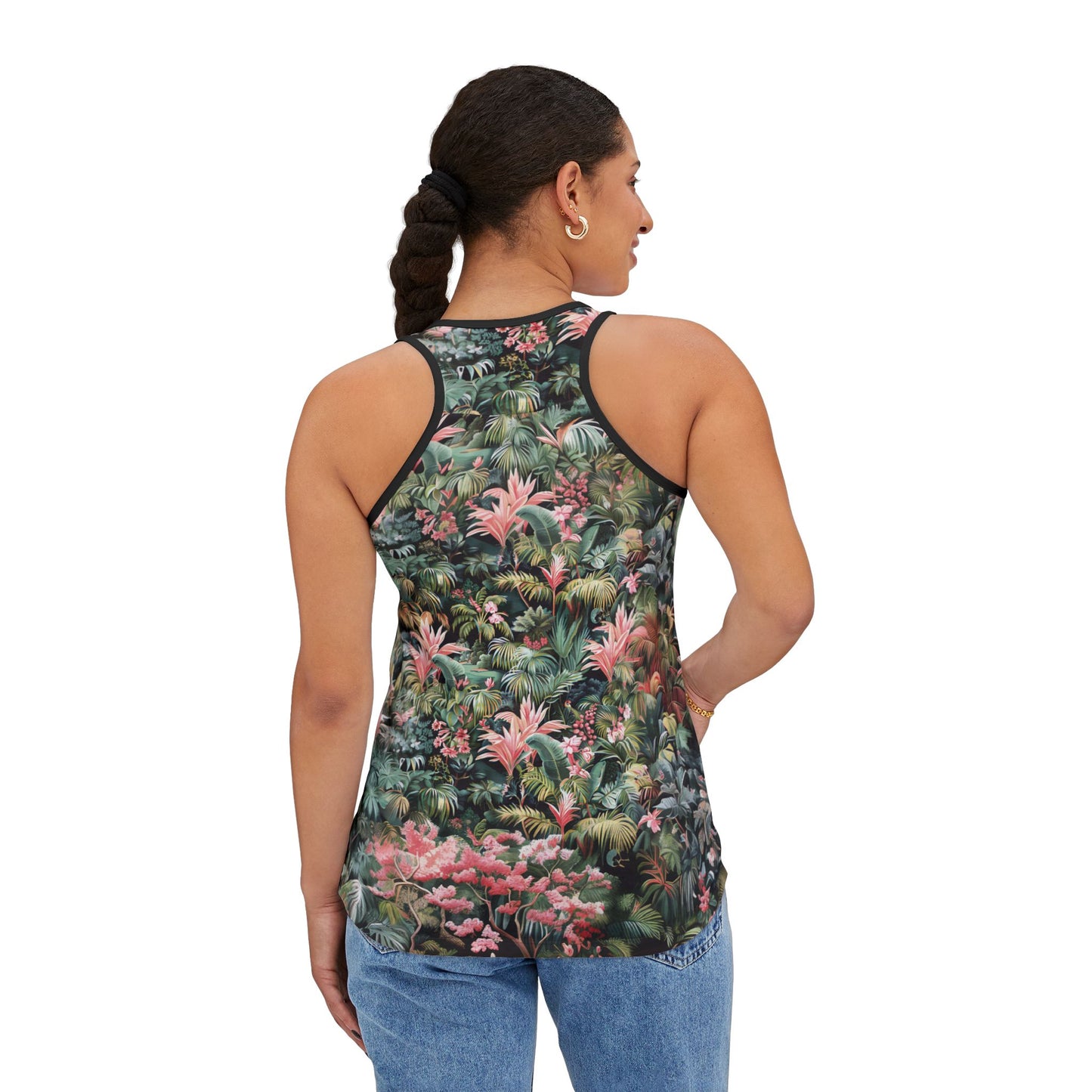 Tank Top Pink Palm