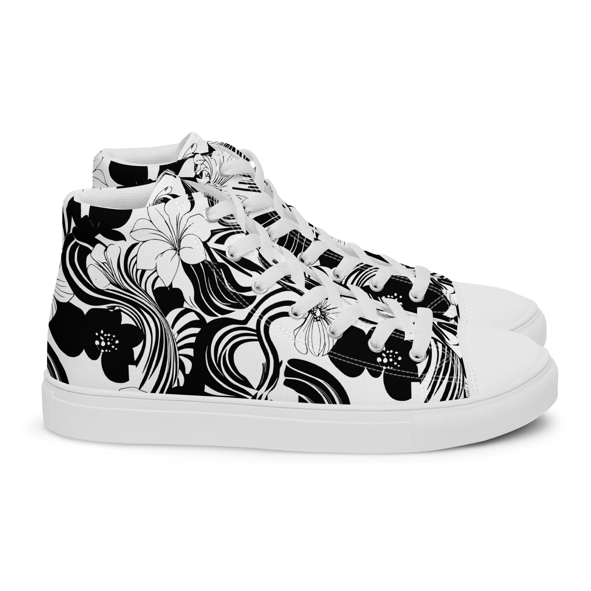 Dusk & Bloom high top shoes - Sola Shoe