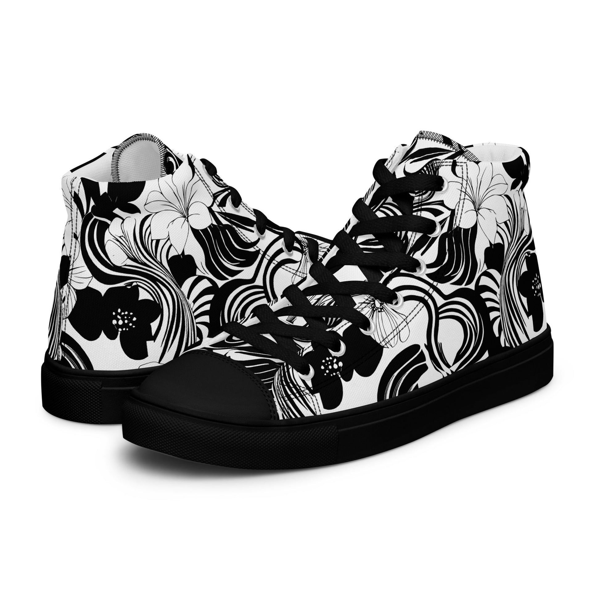 Dusk & Bloom high top shoes - Sola Shoe