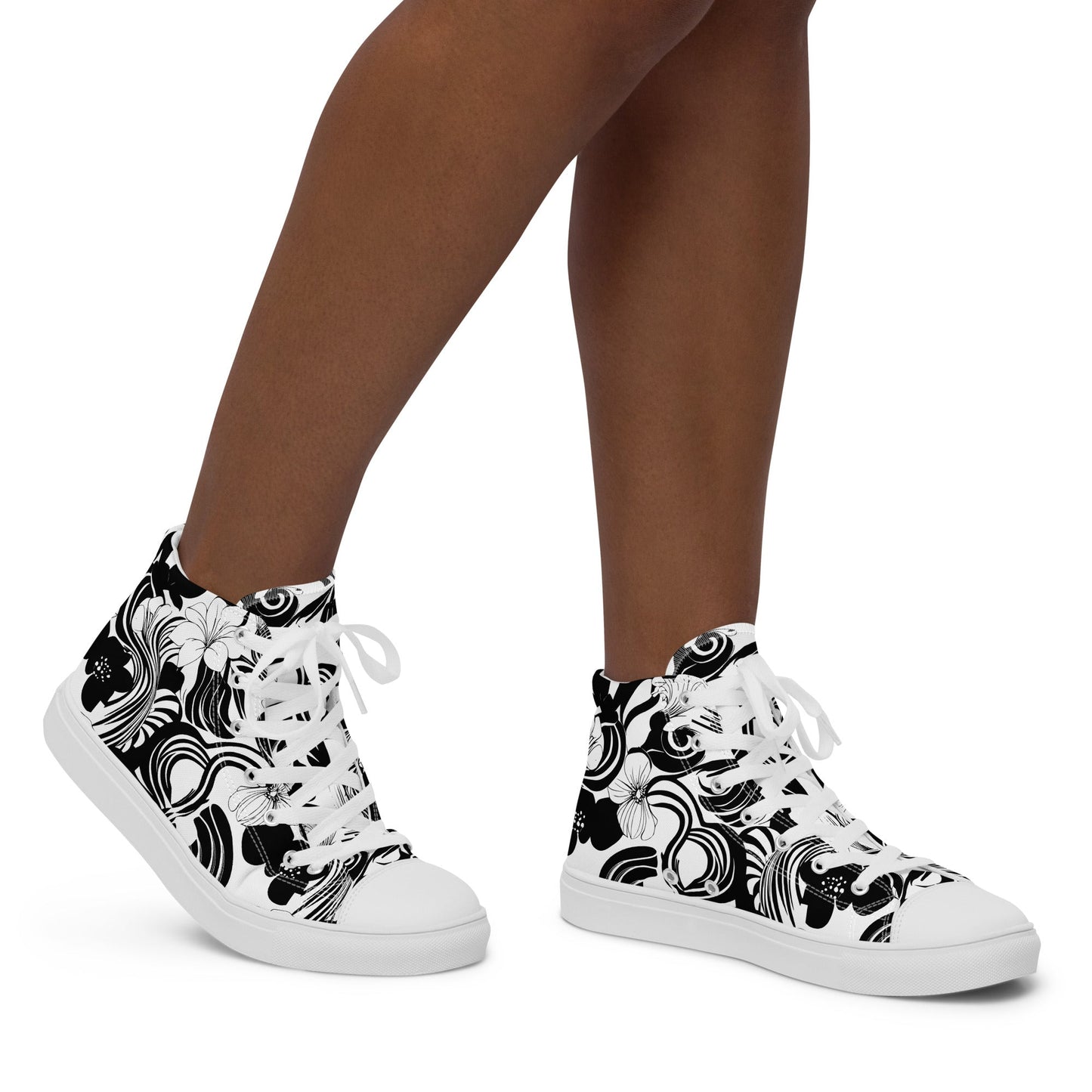 Dusk & Bloom high top shoes - Sola Shoe