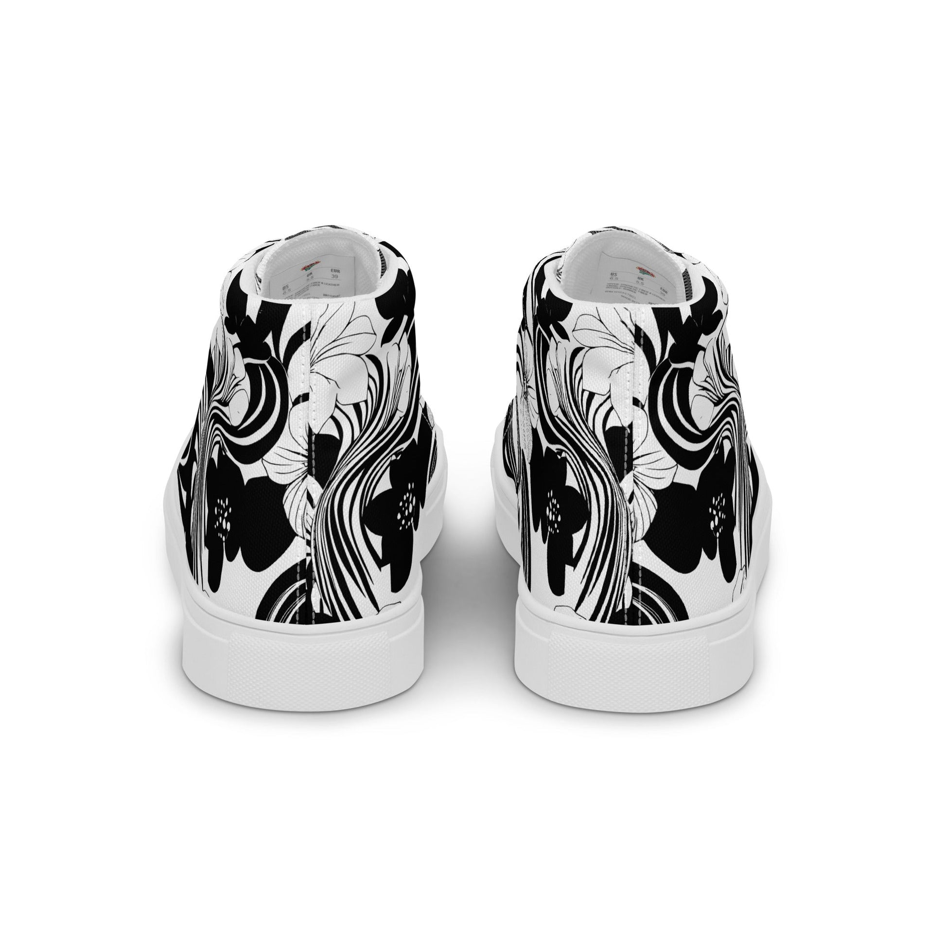 Dusk & Bloom high top shoes - Sola Shoe