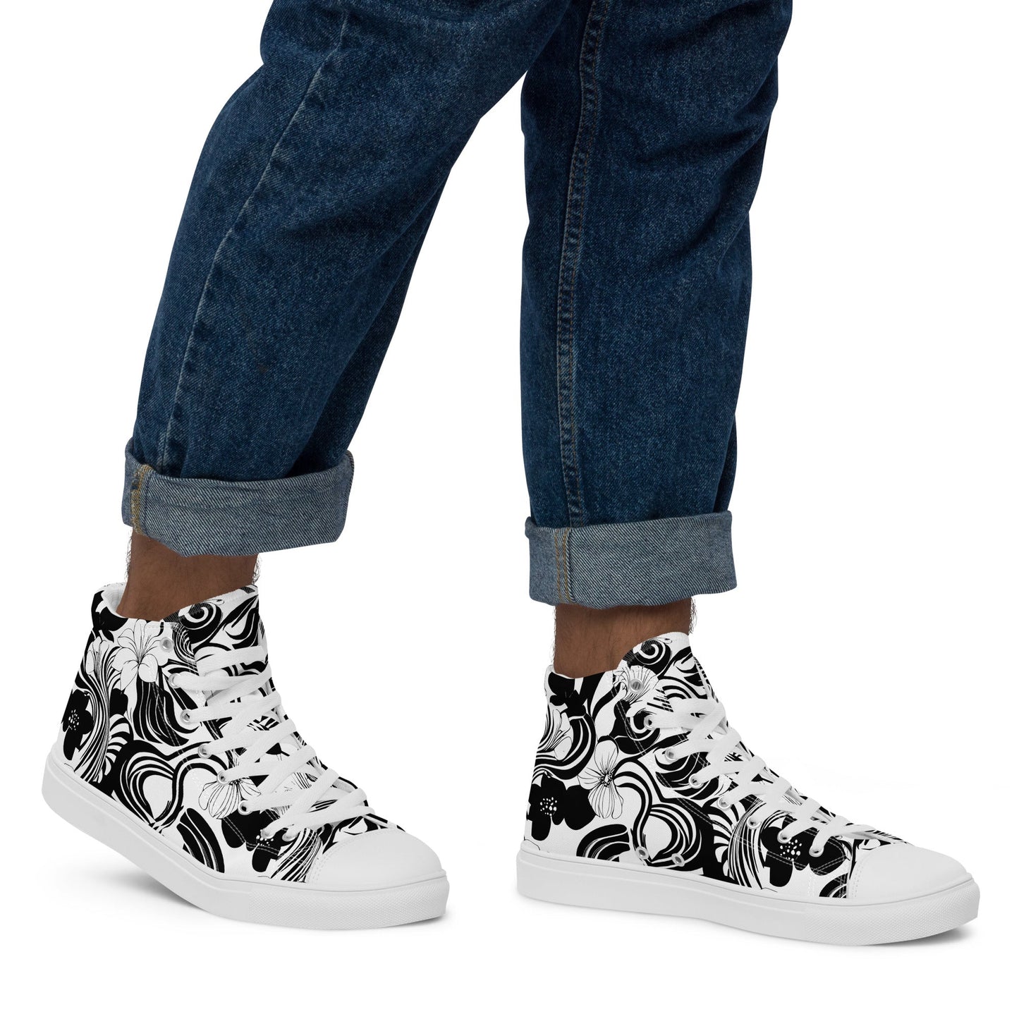 Dusk & Bloom Men’s high top shoes - Sola Shoe