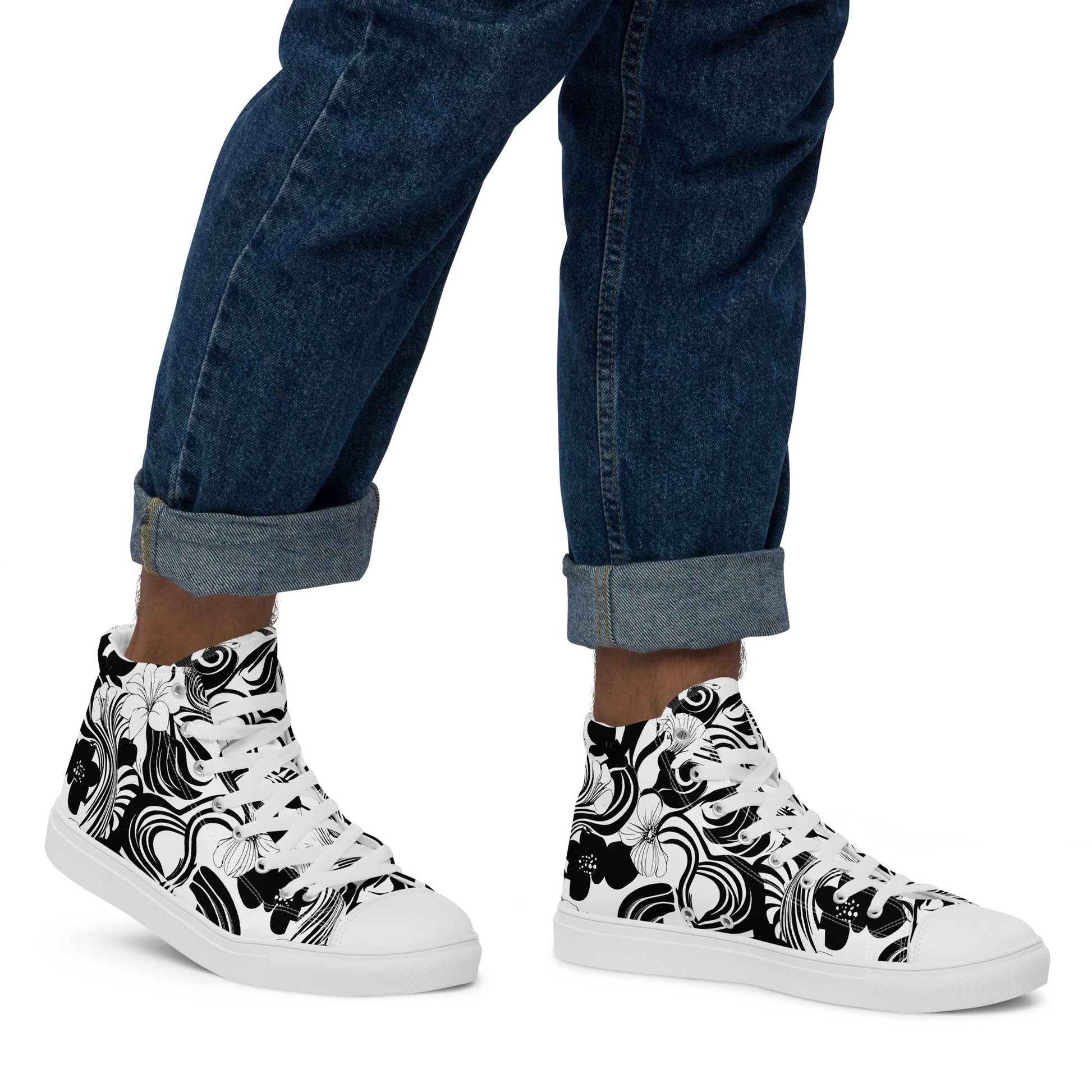 Dusk & Bloom Men’s high top shoes - Sola Shoe