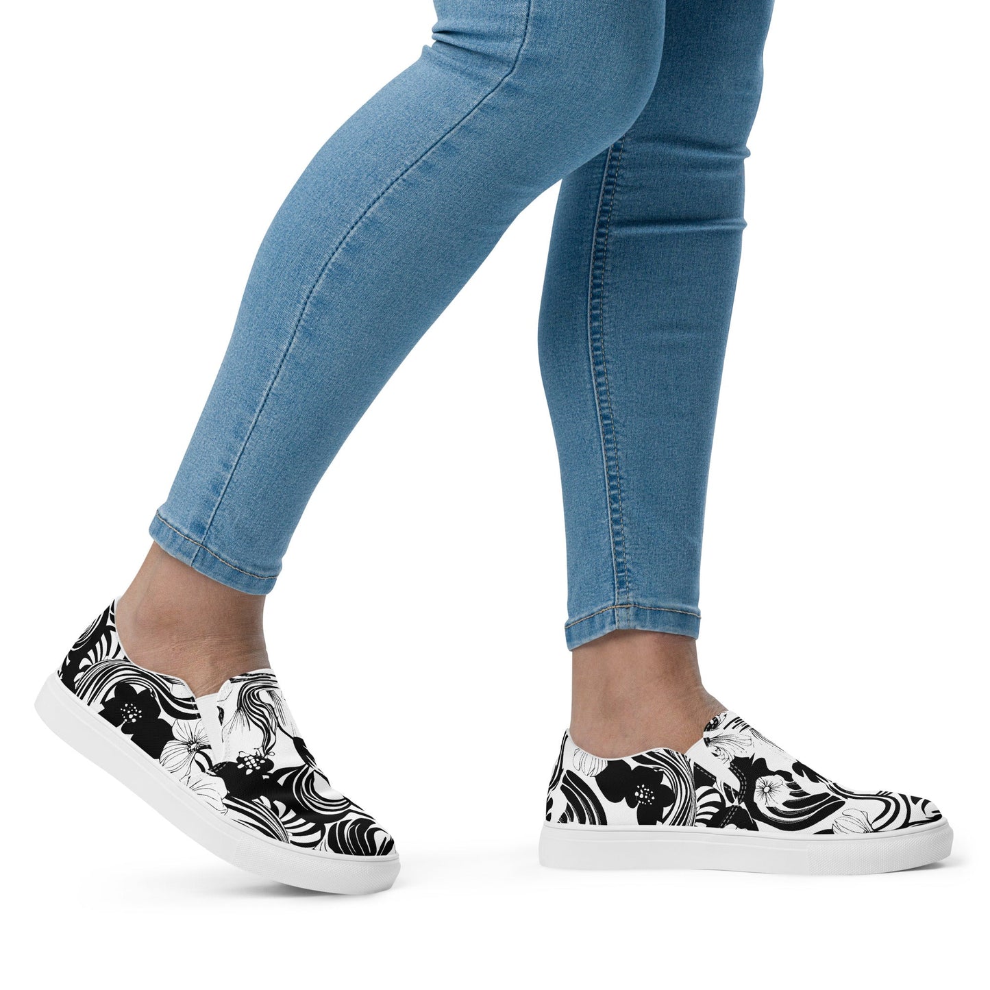 Dusk & Bloom slip - on shoes - Sola Shoe