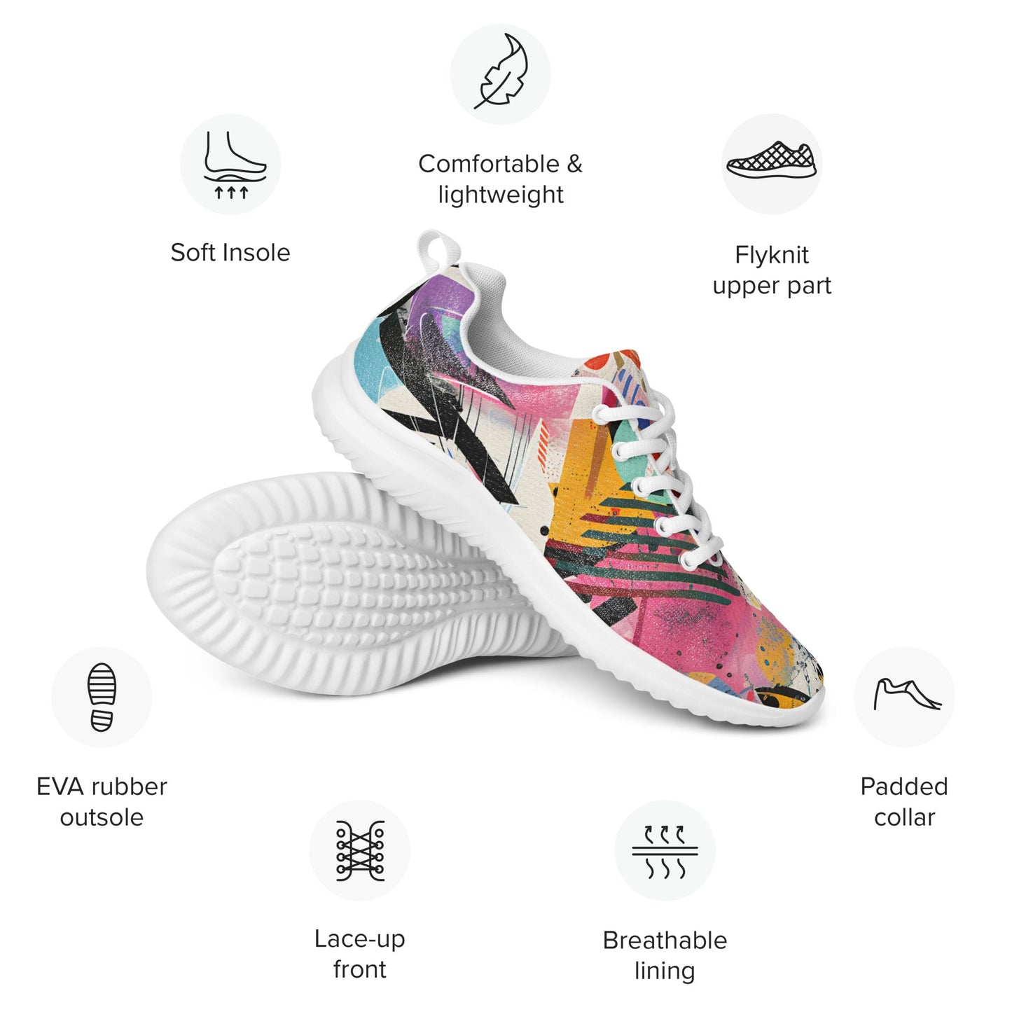 Graffiti Athletic shoes - Sola Shoe