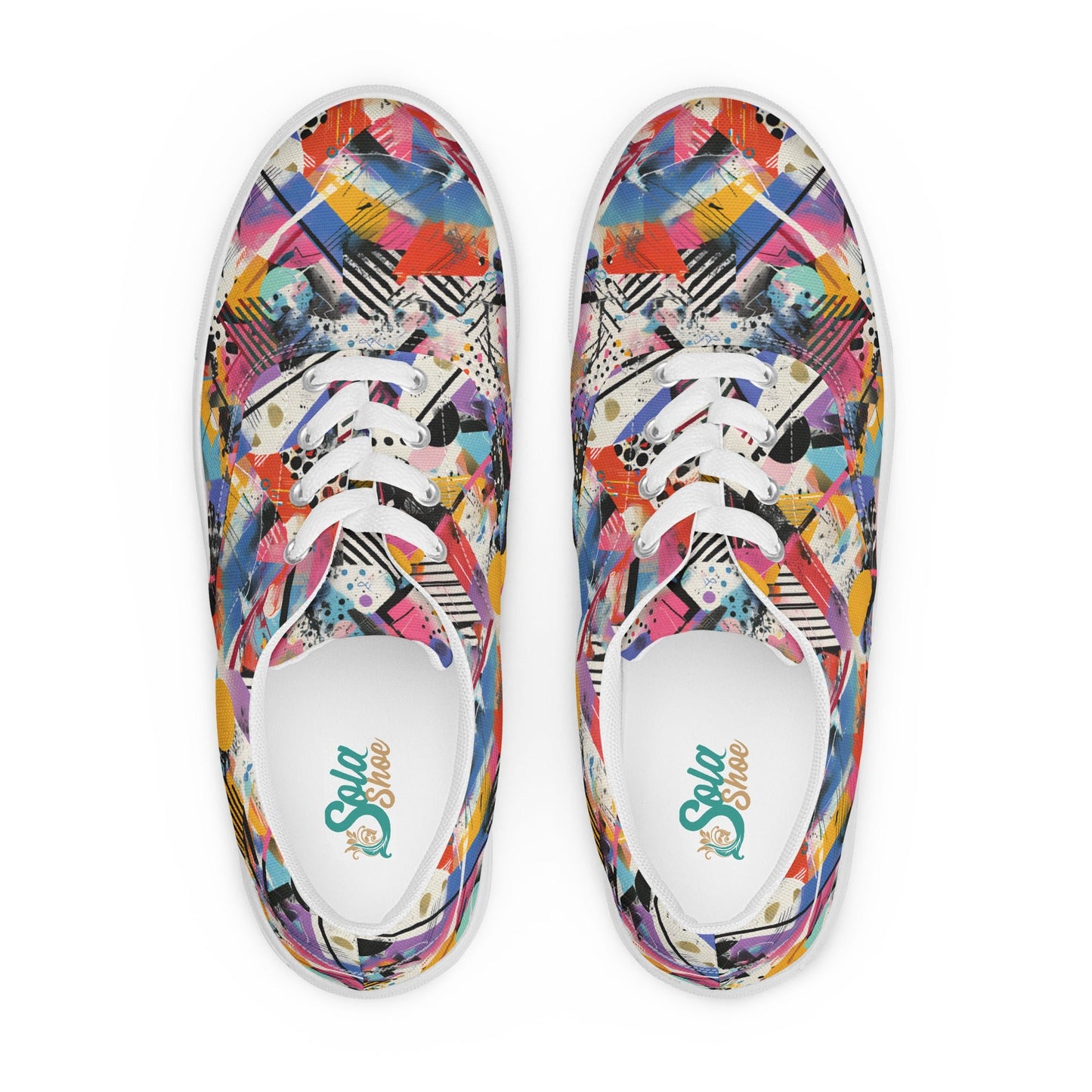 Graffiti Men’s lace - up shoes - Sola Shoe