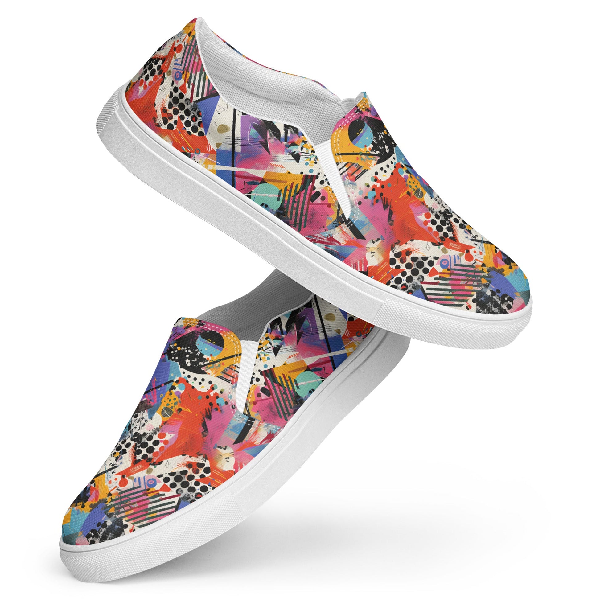Graffiti Men’s slip - on shoes - Sola Shoe