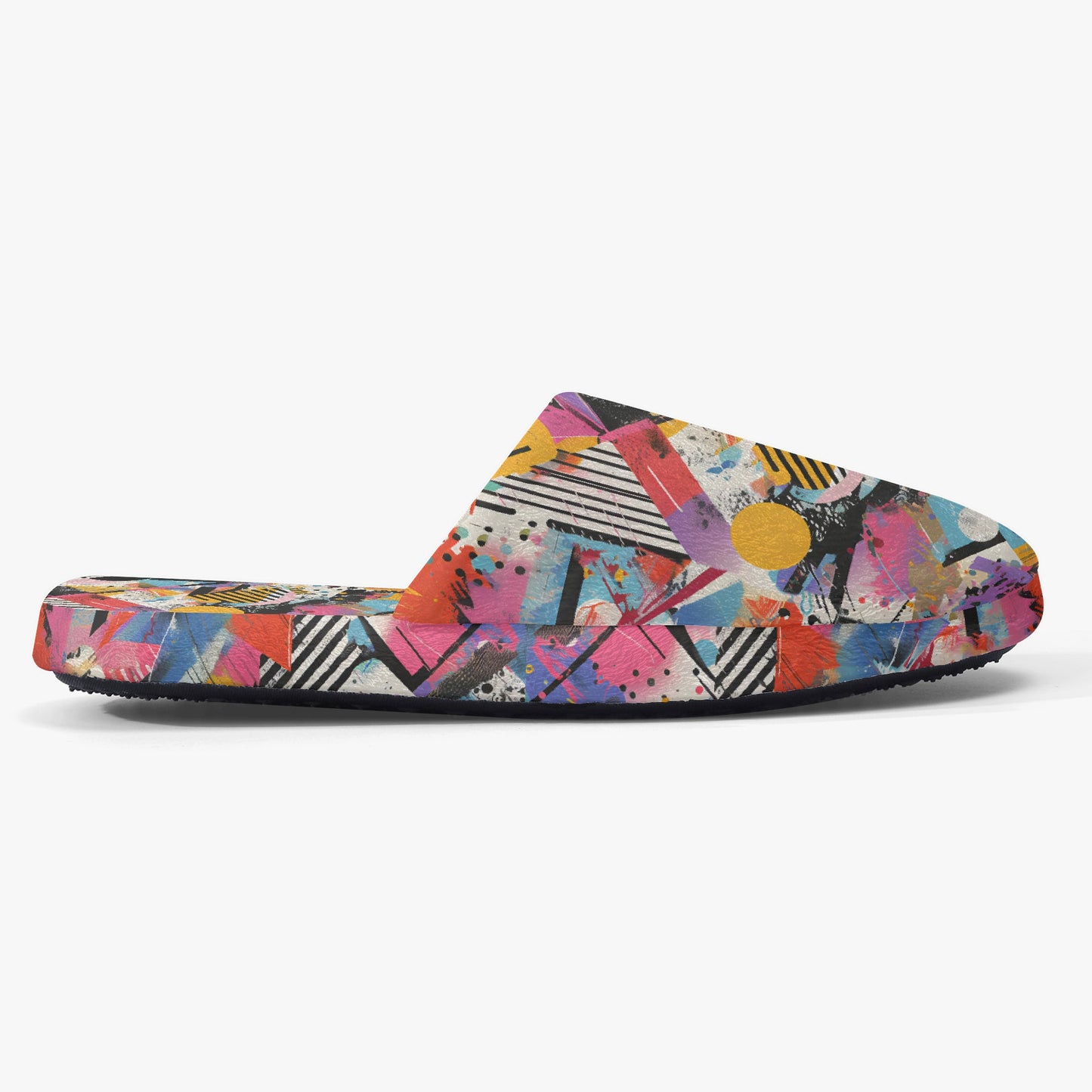 Graffiti Slippers – Bold Comfort for Cool Days - Sola Shoe