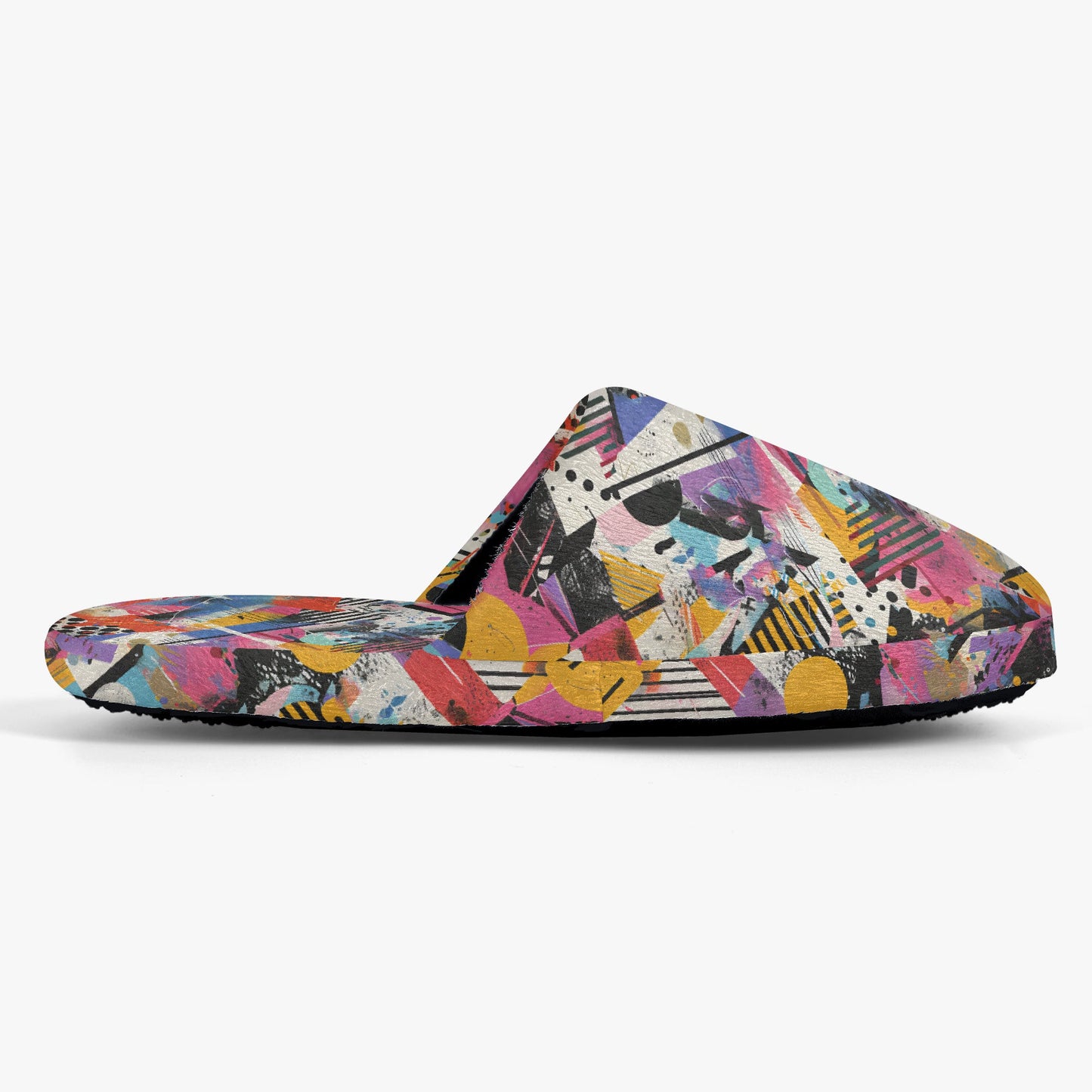 Graffiti Slippers – Bold Comfort for Cool Days - Sola Shoe