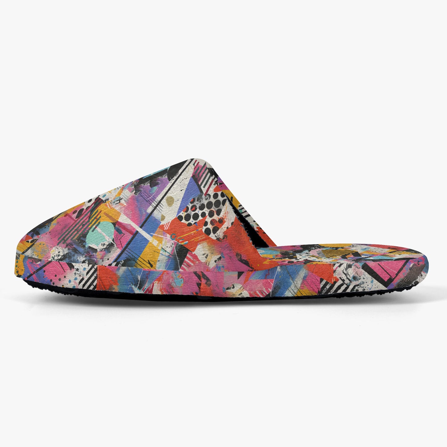 Graffiti Slippers – Bold Comfort for Cool Days - Sola Shoe