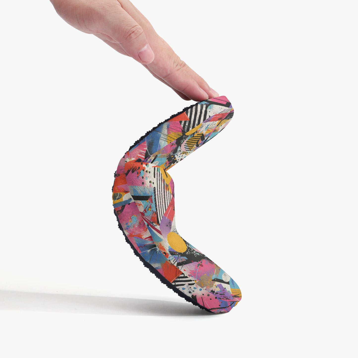 Graffiti Slippers – Bold Comfort for Cool Days - Sola Shoe