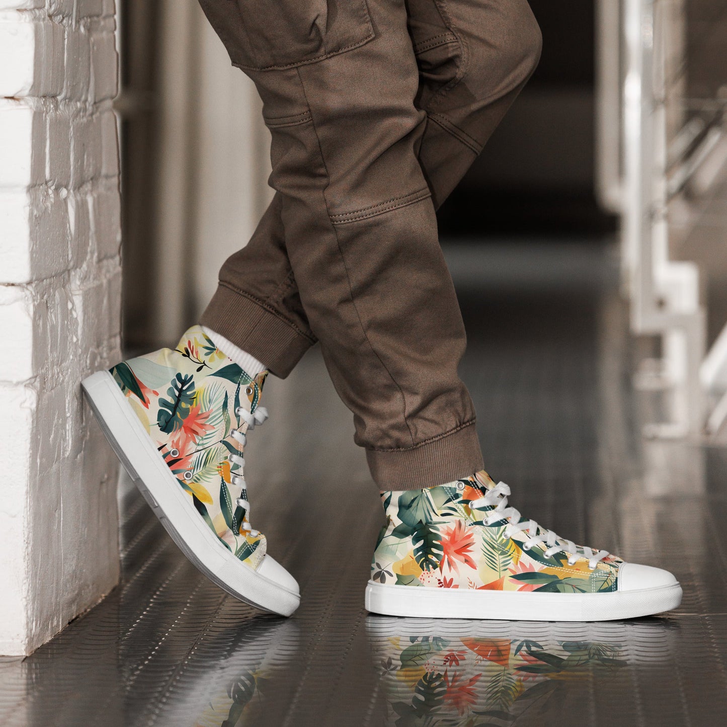 Jungle Cruise Men’s High Top Shoes - Sola Shoe