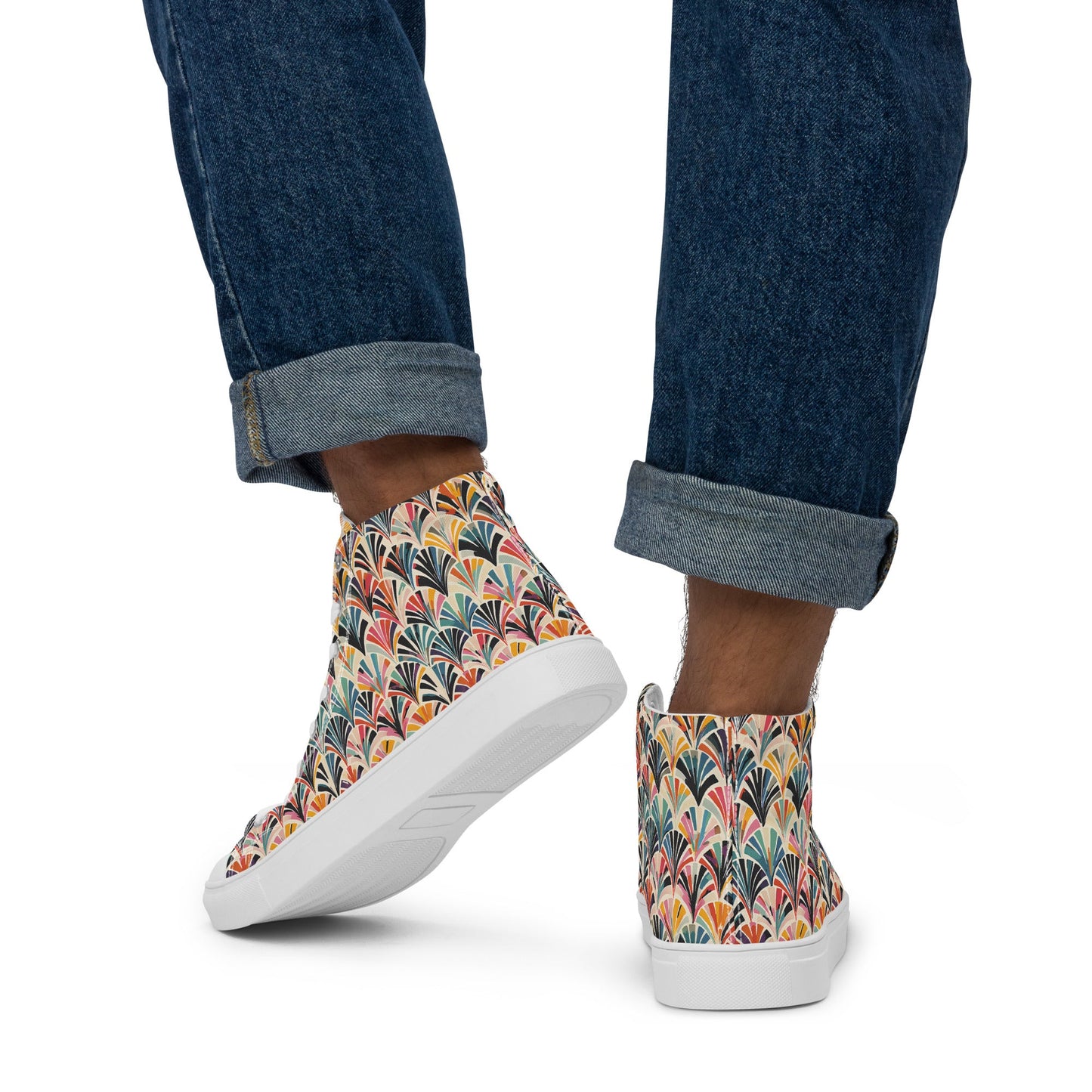 Leke Men’s high top shoes - Sola Shoe