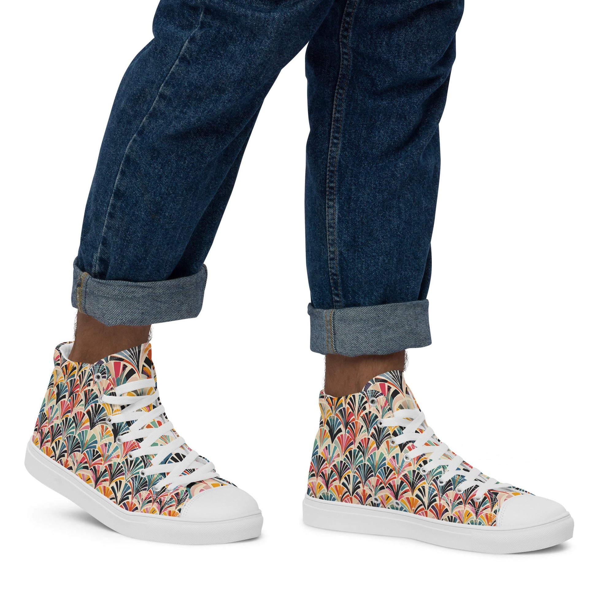 Leke Men’s high top shoes - Sola Shoe