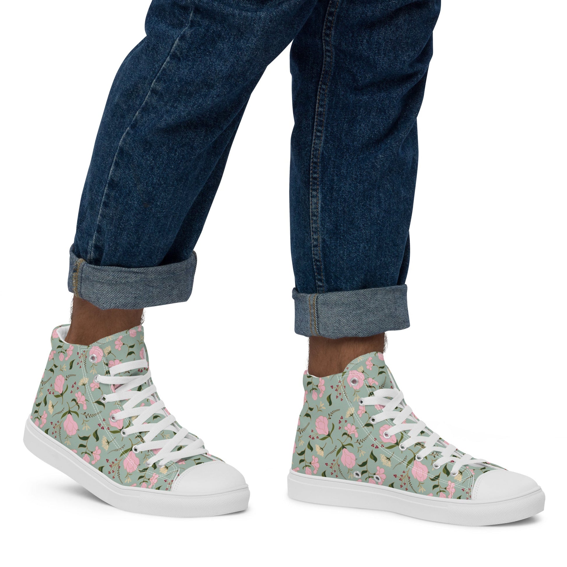 Magnolia Men’s high top shoes - Sola Shoe
