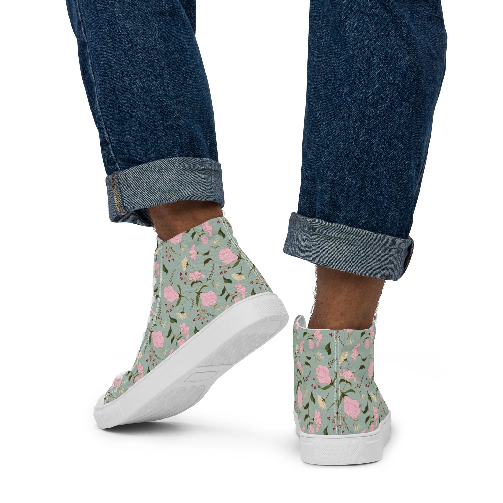 Magnolia Men’s high top shoes - Sola Shoe