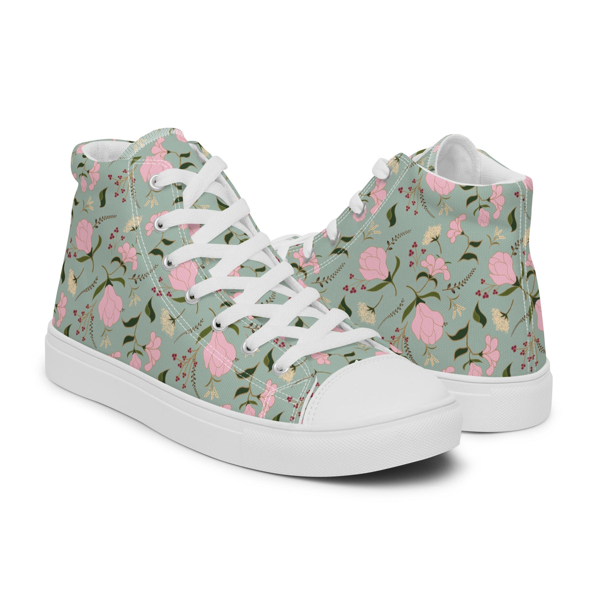 Magnolia Men’s high top shoes - Sola Shoe