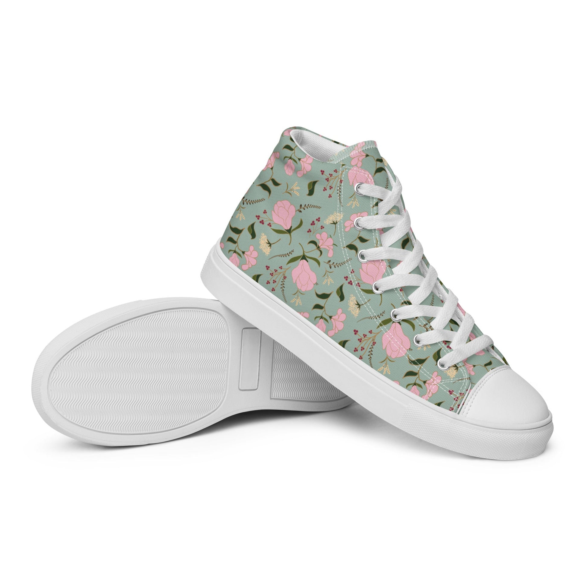 Magnolia Men’s high top shoes - Sola Shoe