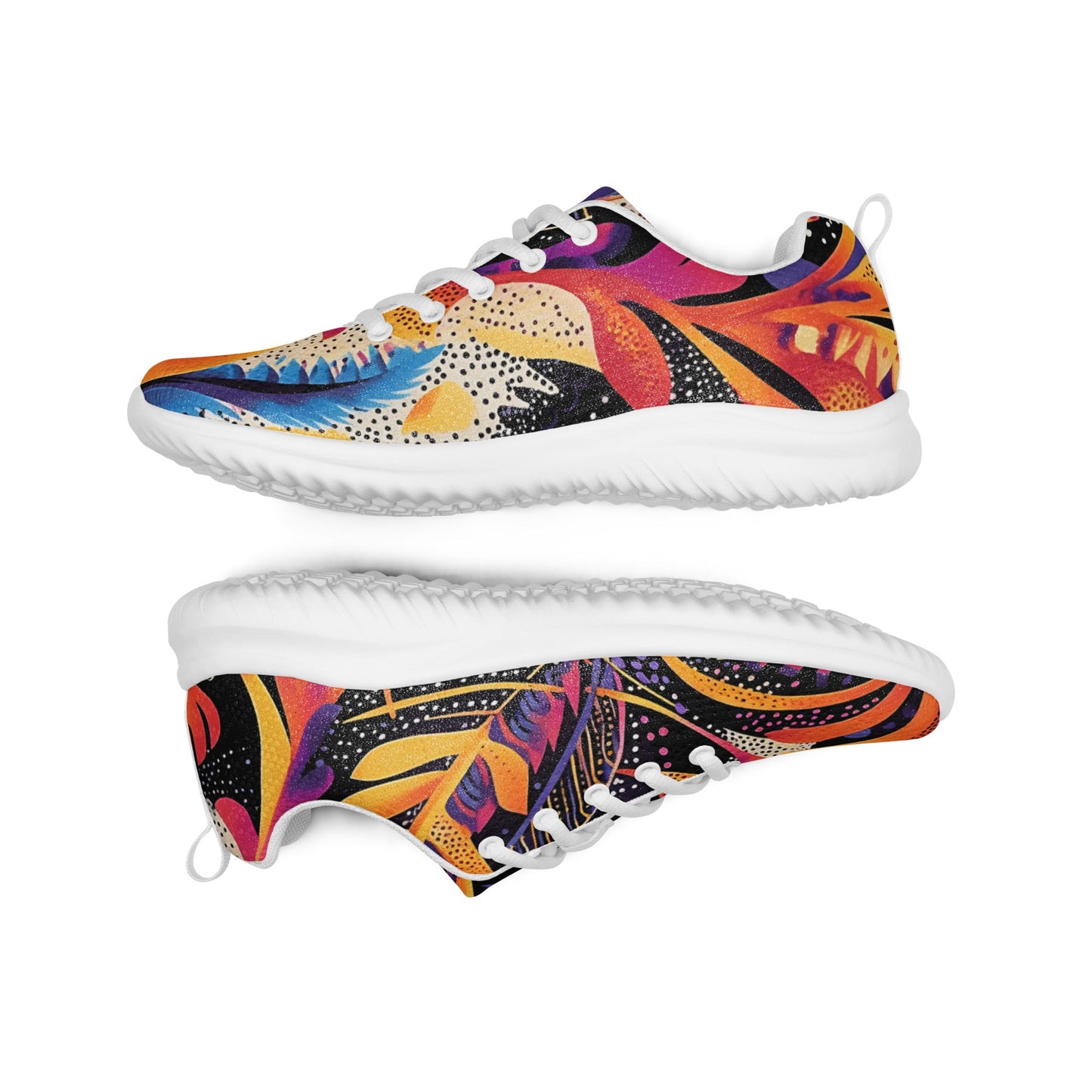 Neon Jungle Men’s athletic shoes - Sola Shoe