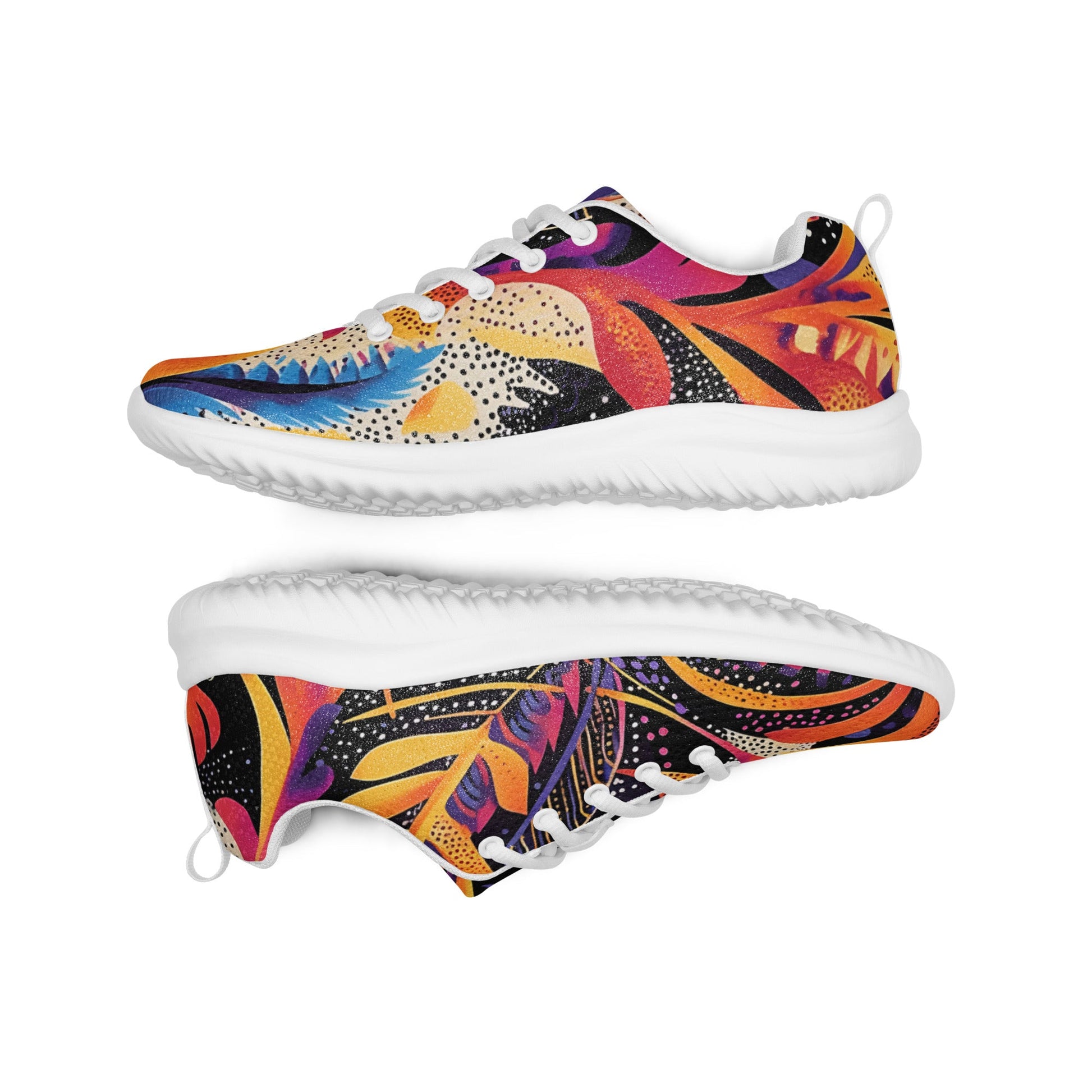 Neon Jungle Men’s athletic shoes - Sola Shoe