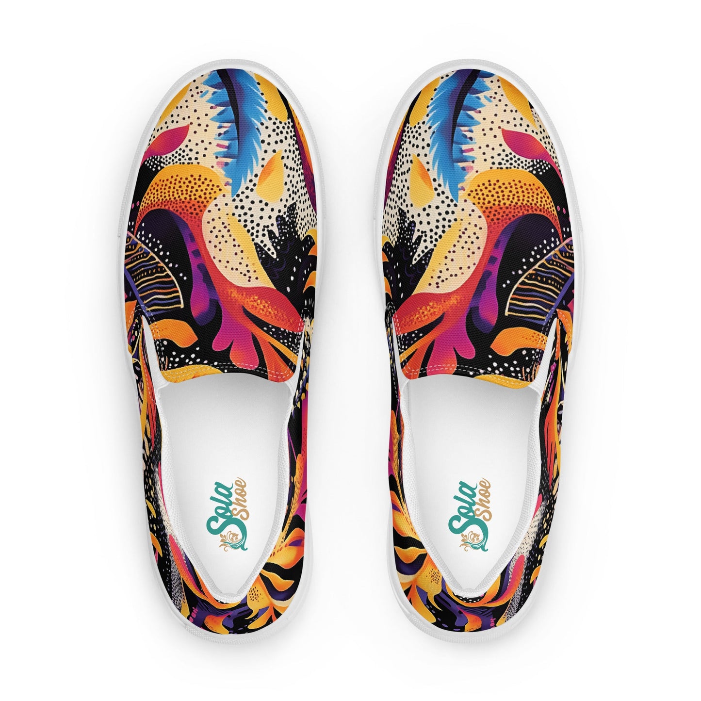 Neon Jungle Men’s slip - on shoes - Sola Shoe