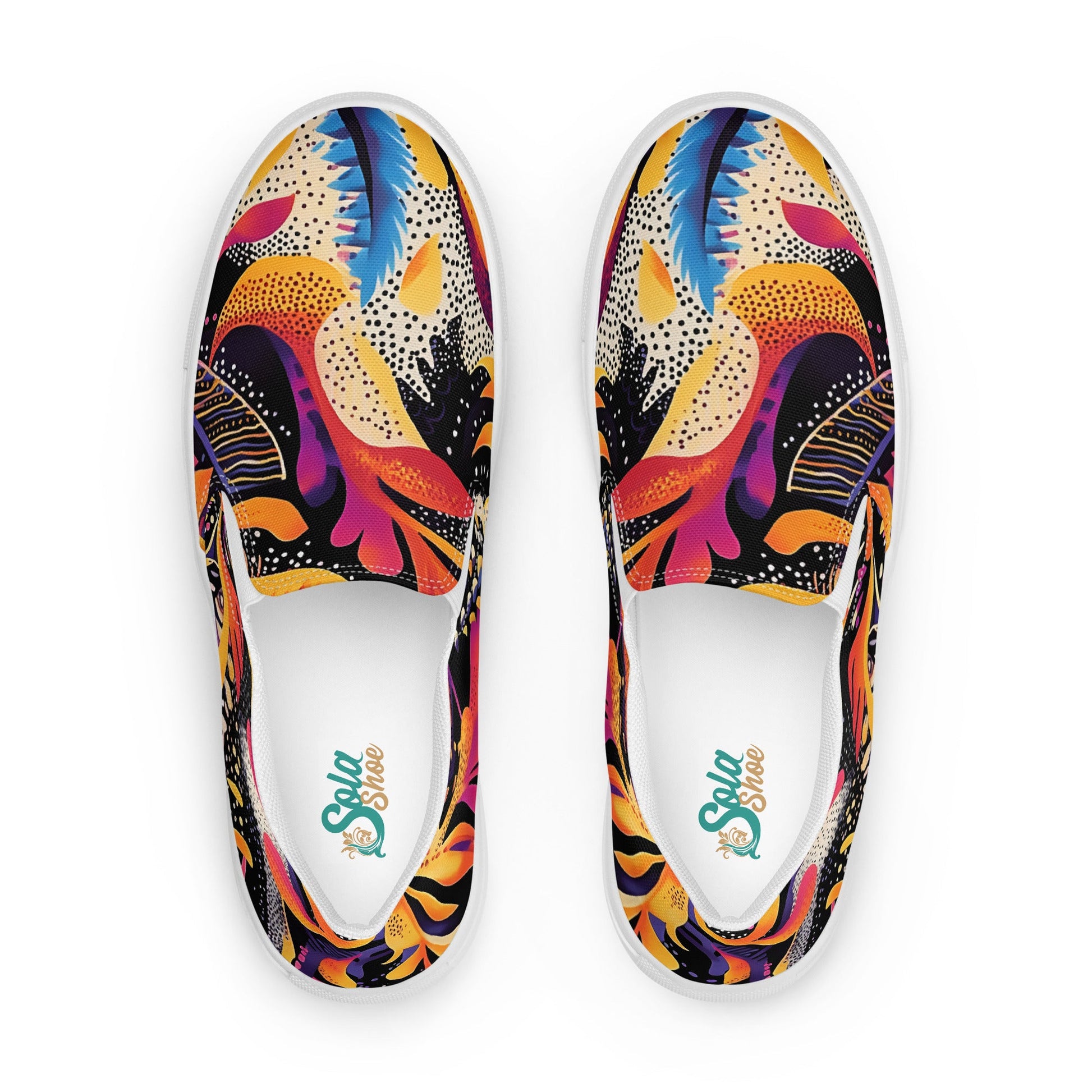 Neon Jungle Men’s slip - on shoes - Sola Shoe