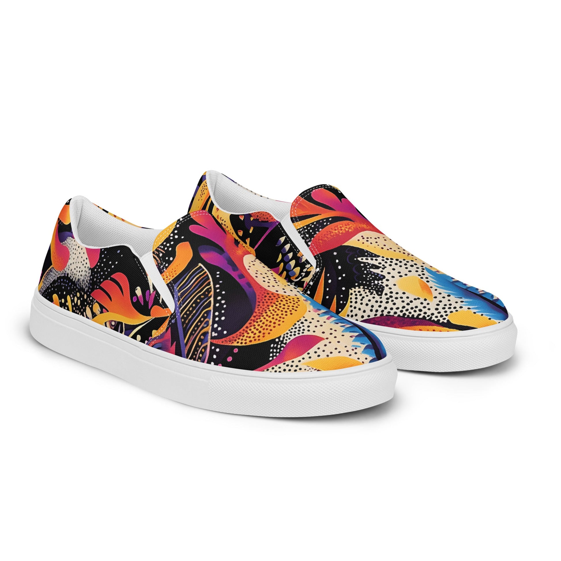 Neon Jungle slip - on shoes - Sola Shoe