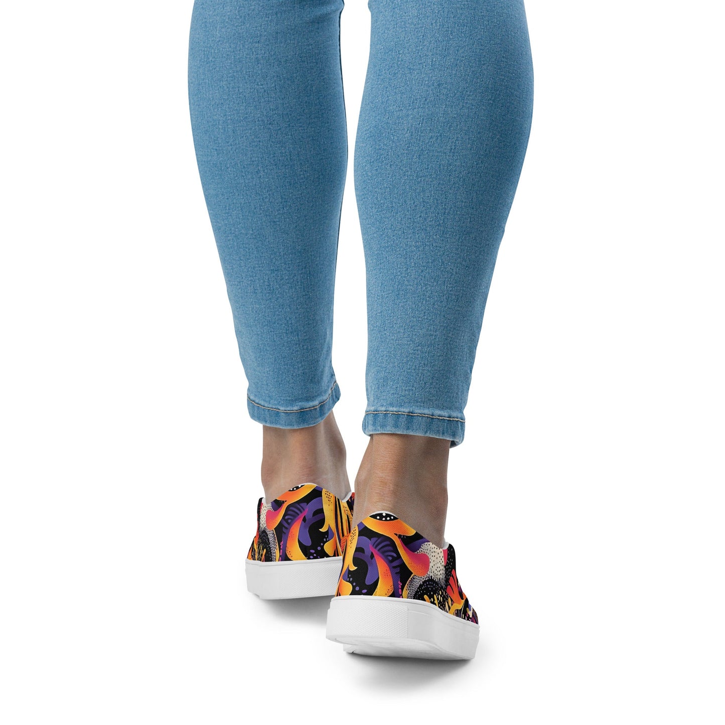 Neon Jungle slip - on shoes - Sola Shoe