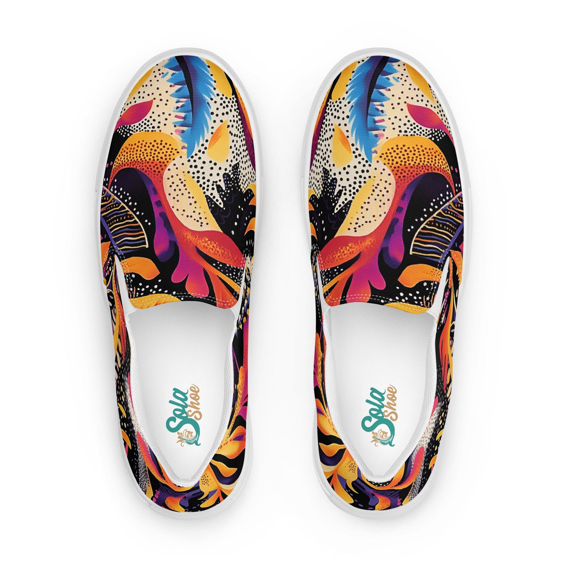 Neon Jungle slip - on shoes - Sola Shoe