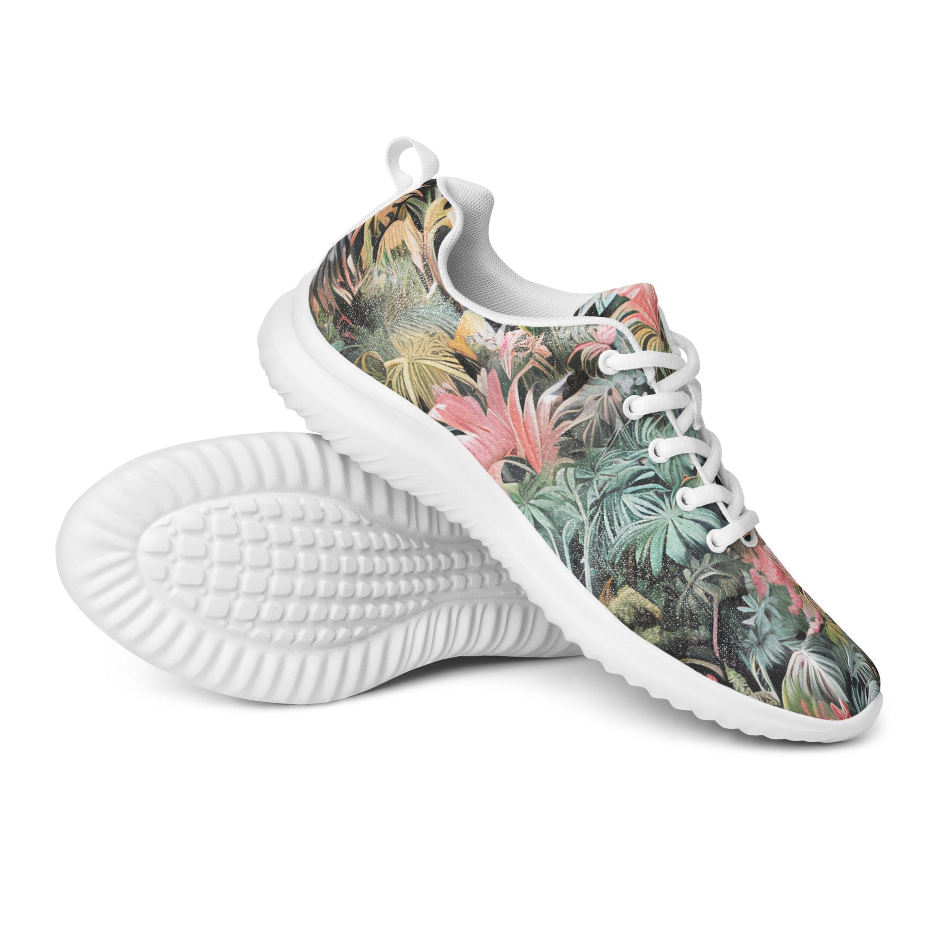 Pink Palm athletic shoes - Sola Shoe