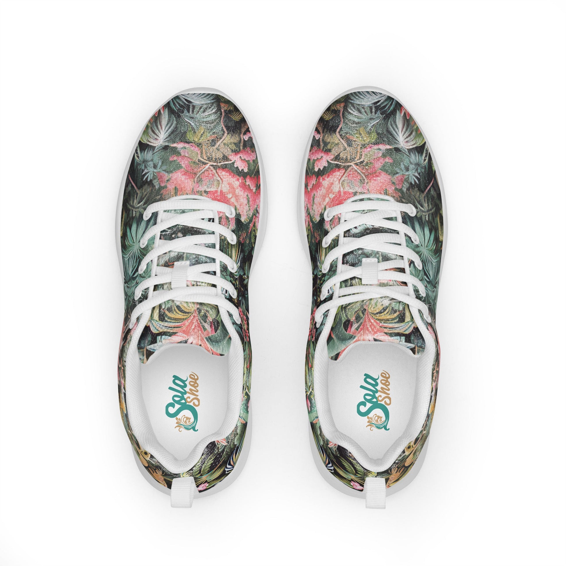 Pink Palm athletic shoes - Sola Shoe