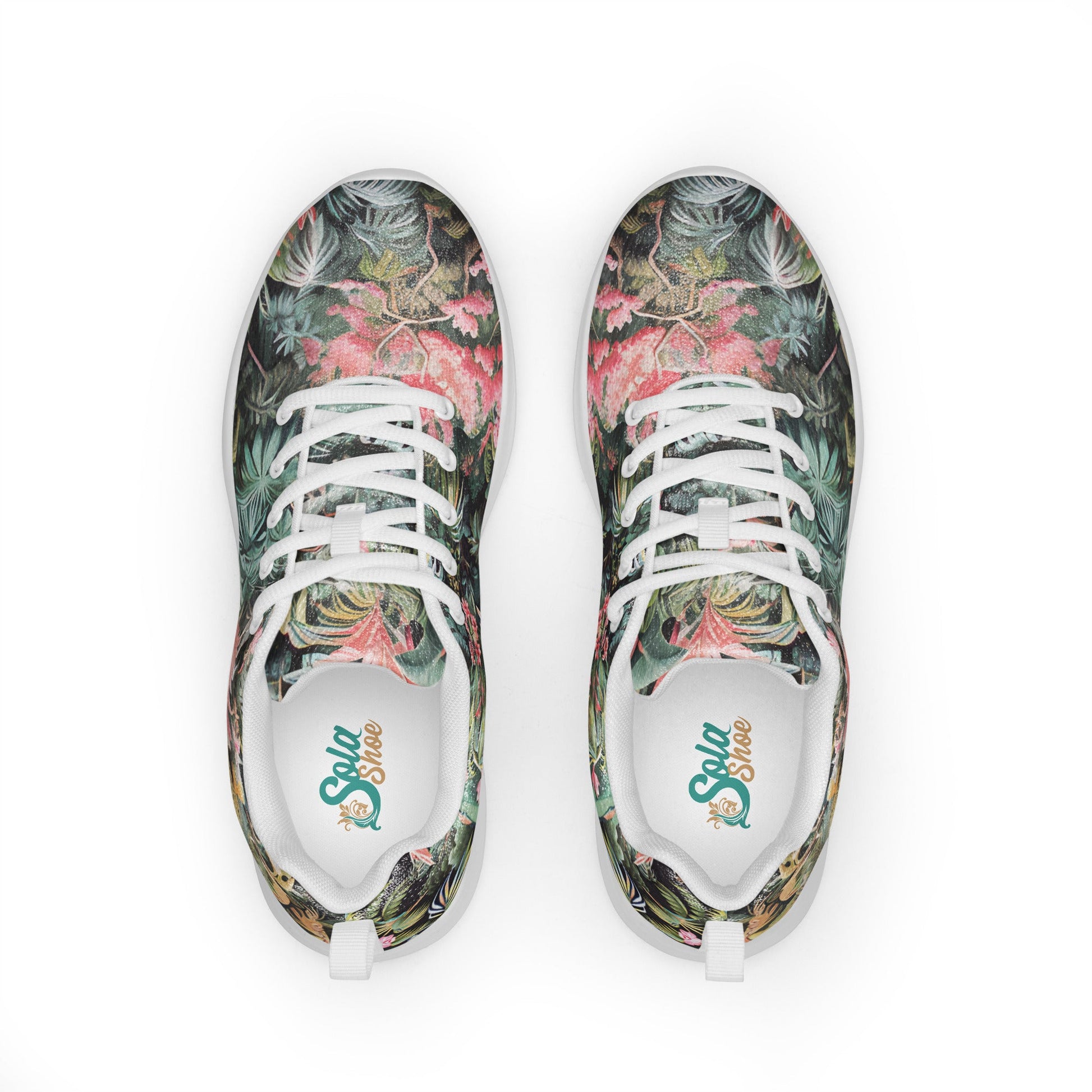 Pink Palm Men’s athletic shoes - Sola Shoe