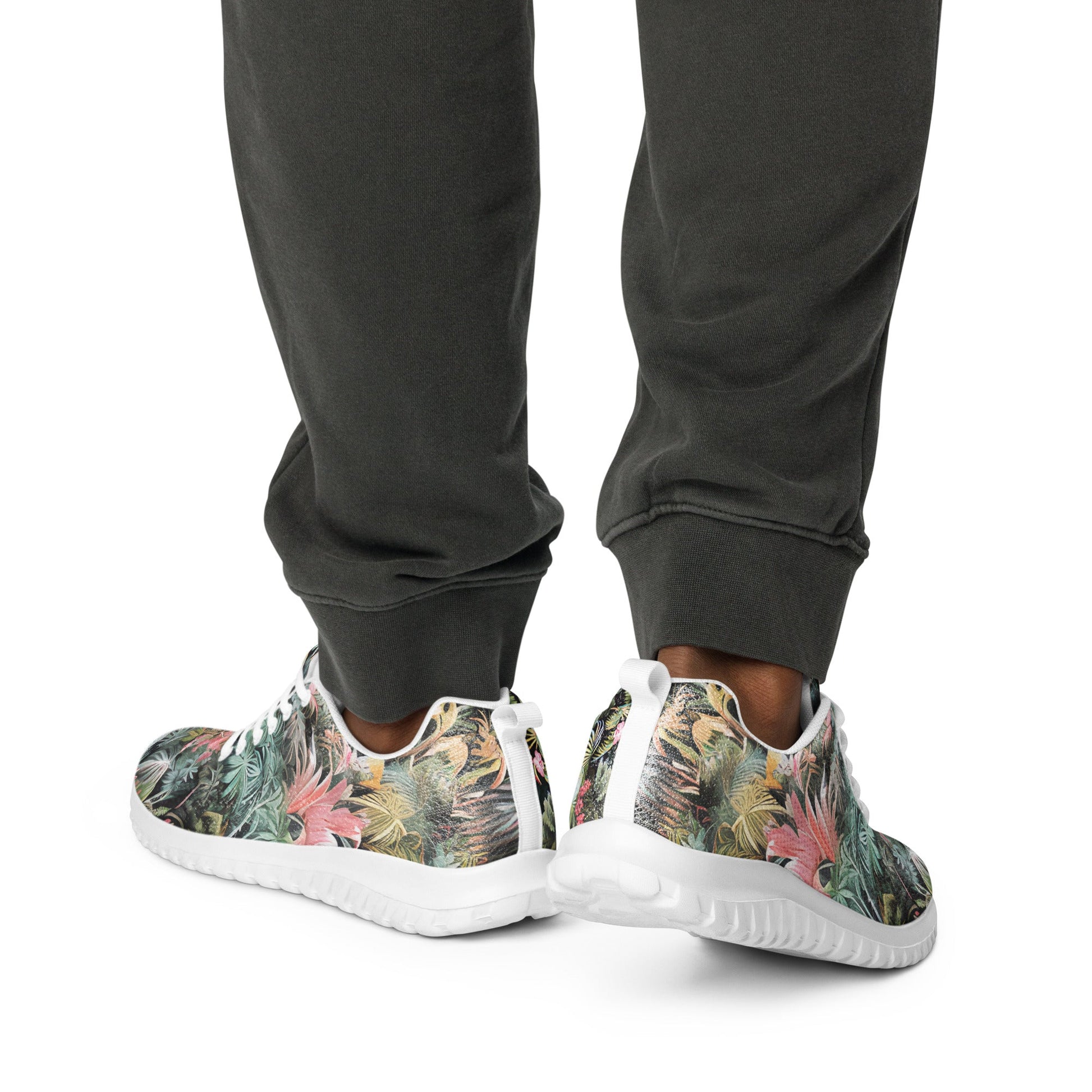 Pink Palm Men’s athletic shoes - Sola Shoe