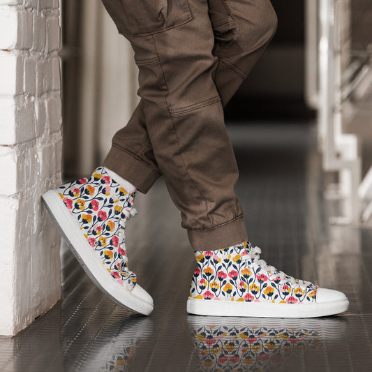 Poppy Men’s high top shoes - Sola Shoe