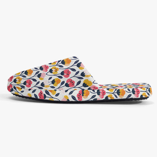 Poppy slippers – Cozy Comfort in Full Bloom - Sola Shoe