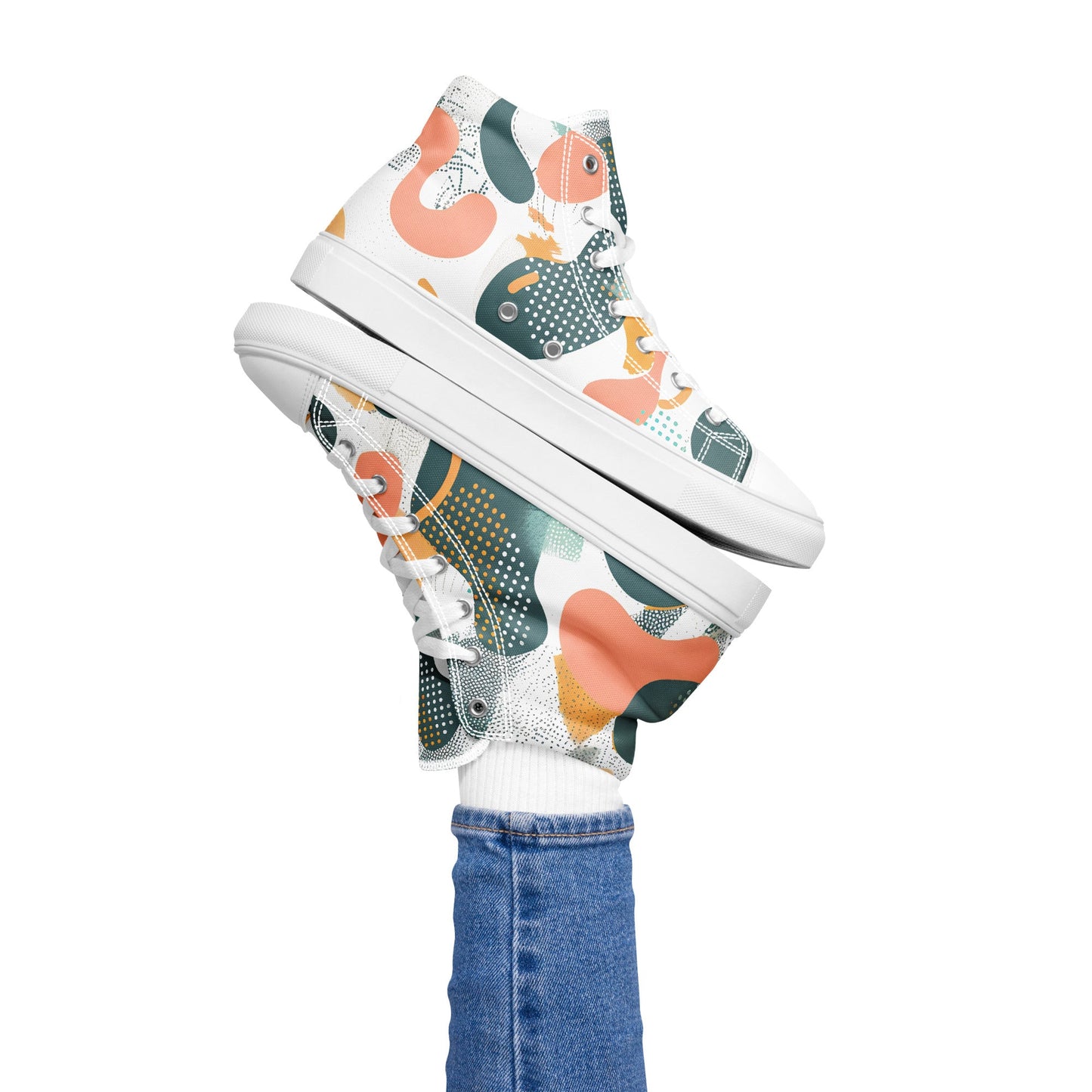 Step into Shapes high top shoes - Sola Shoe