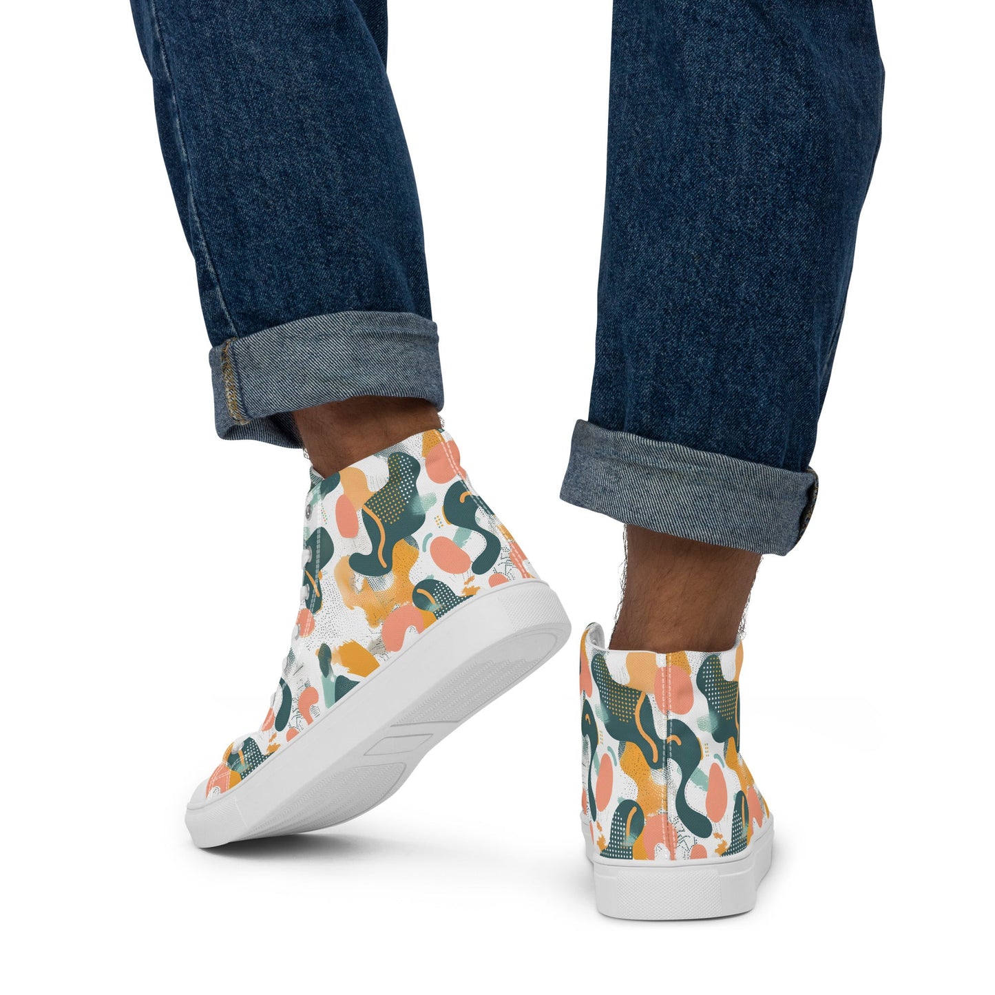 Step into Shapes Men’s high top shoes - Sola Shoe