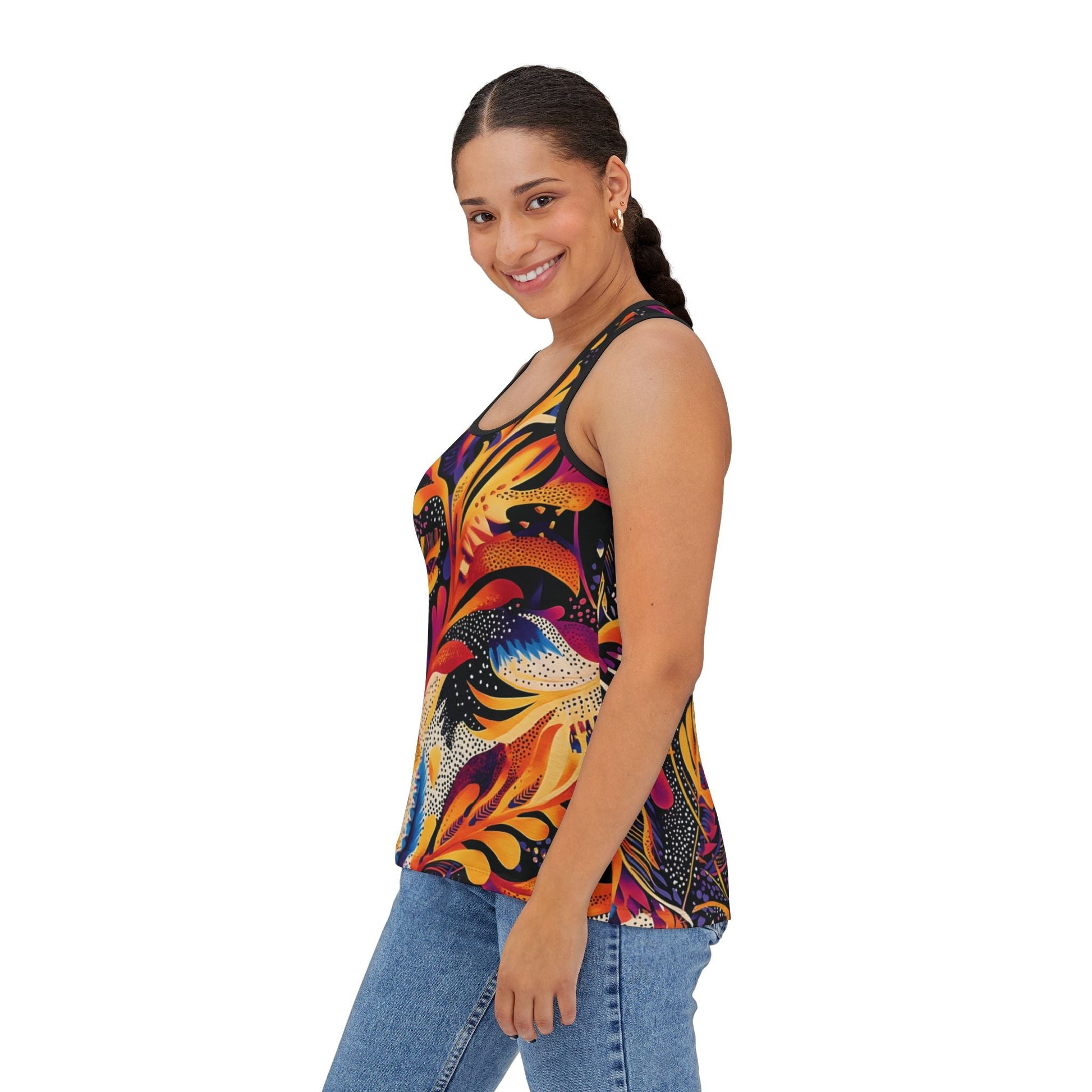 Tank Top Neon Jungle - Sola Shoe