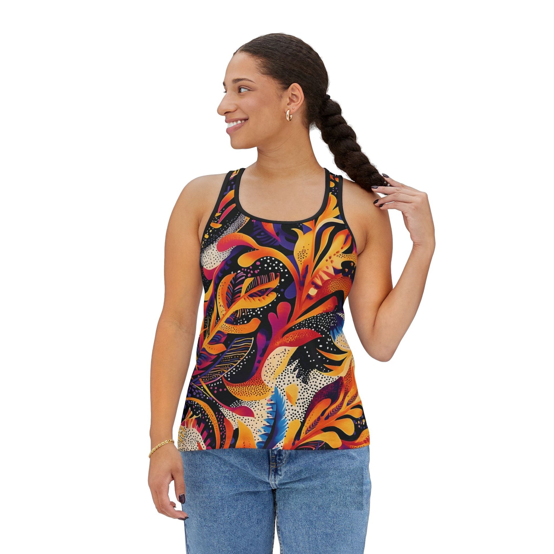 Tank Top Neon Jungle - Sola Shoe