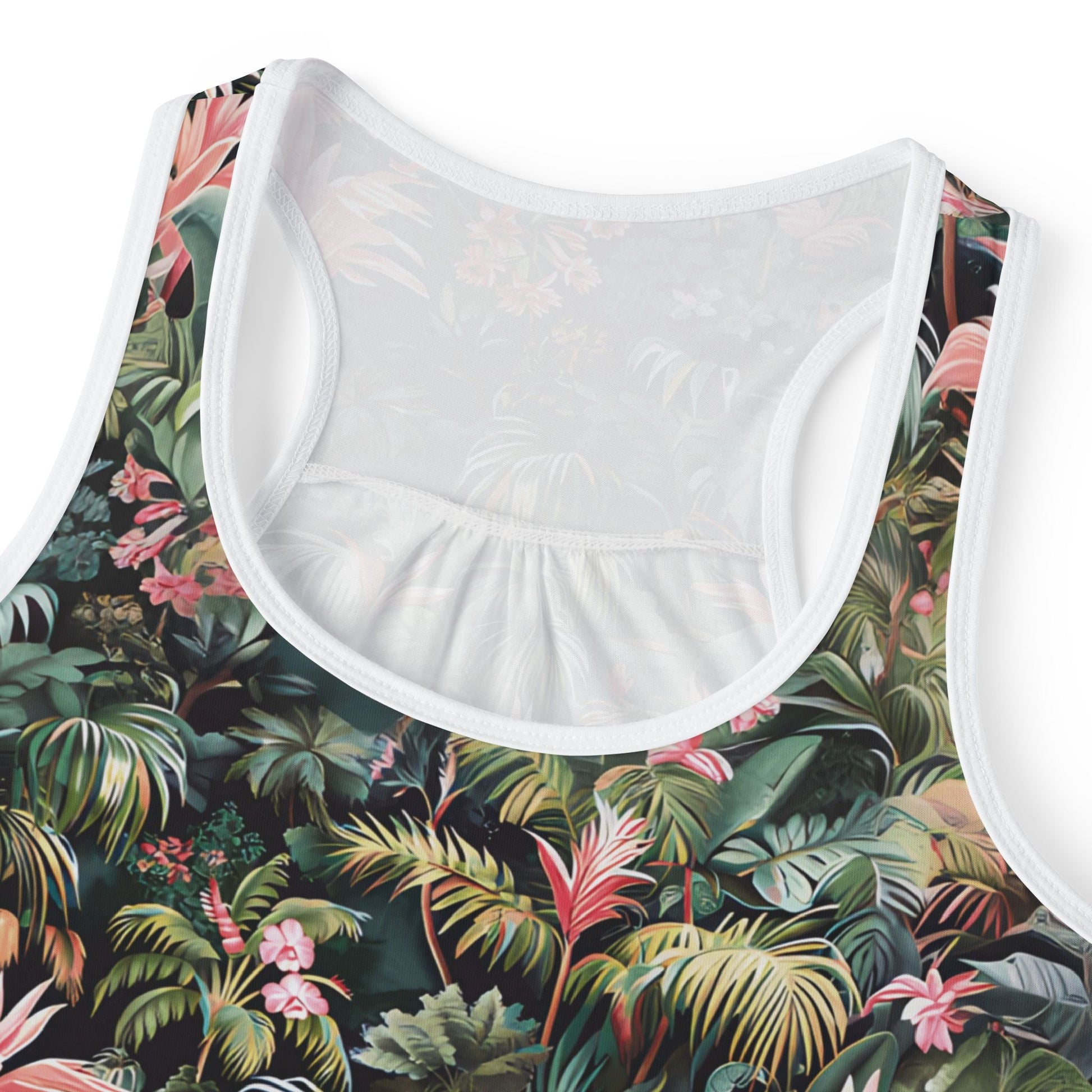 Tank Top Pink Palm - Sola Shoe