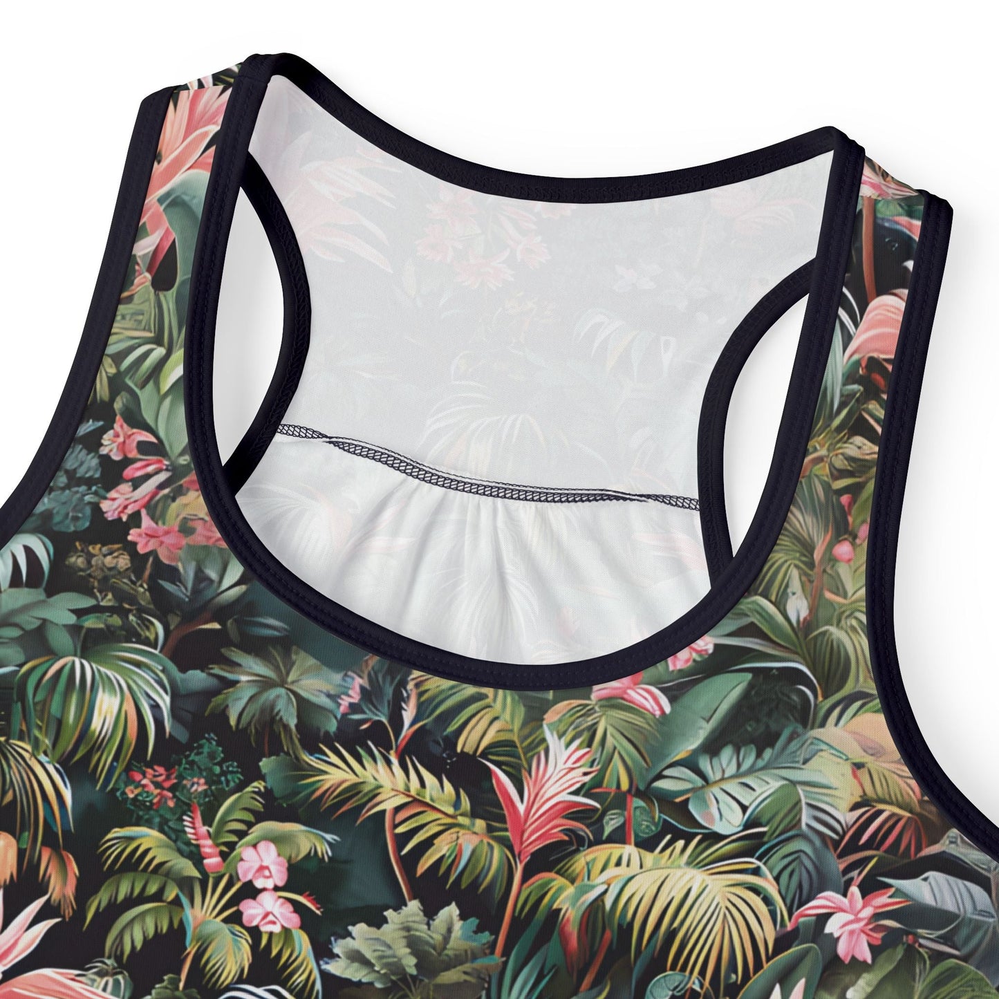 Tank Top Pink Palm - Sola Shoe