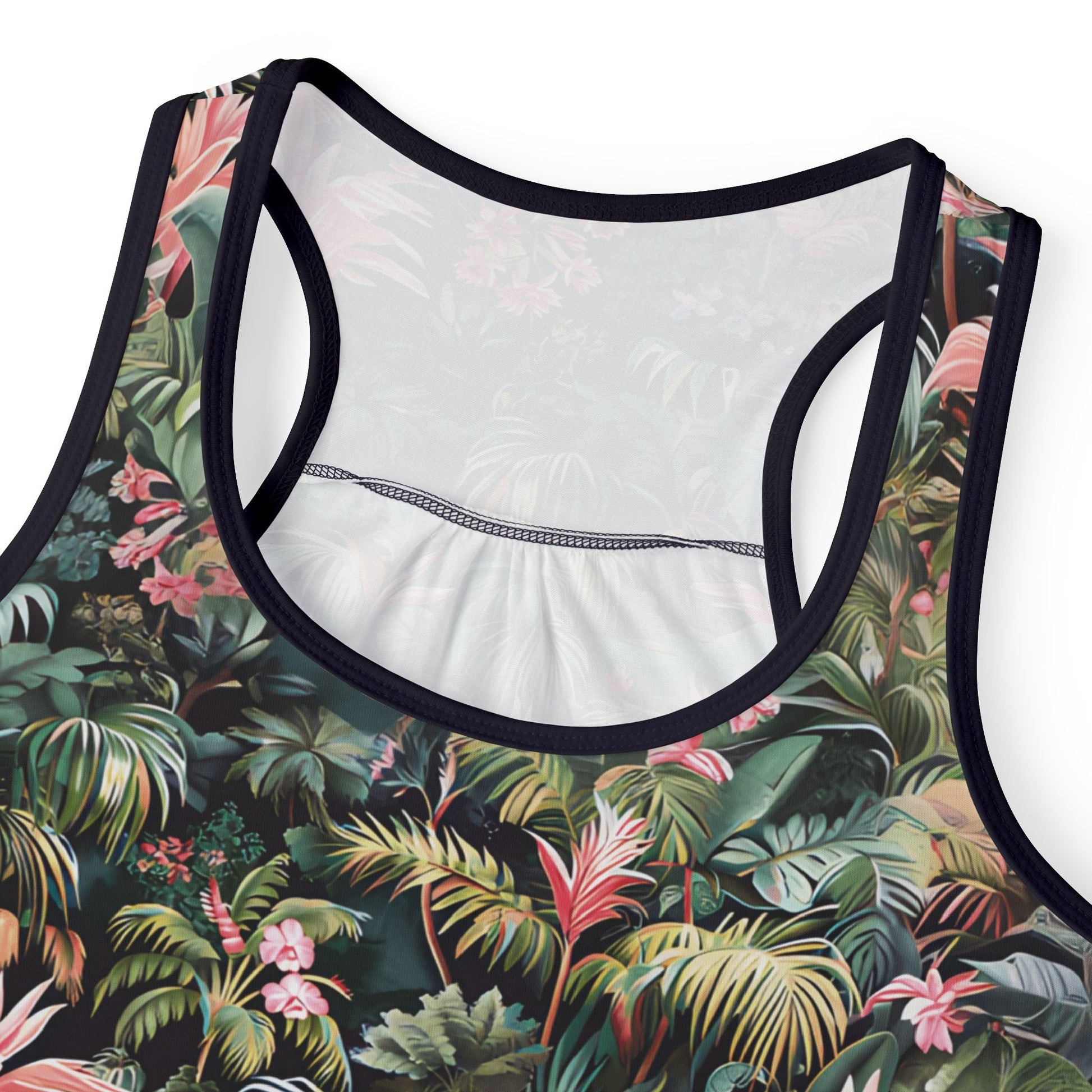 Tank Top Pink Palm - Sola Shoe