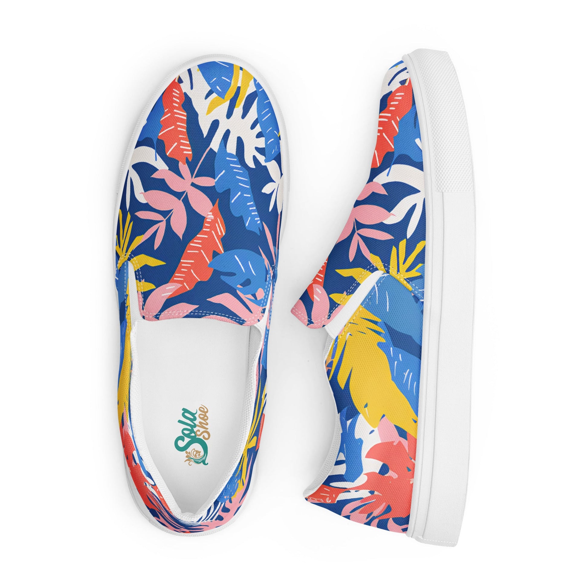 Tropical Storm Men’s slip - on shoes - Sola Shoe