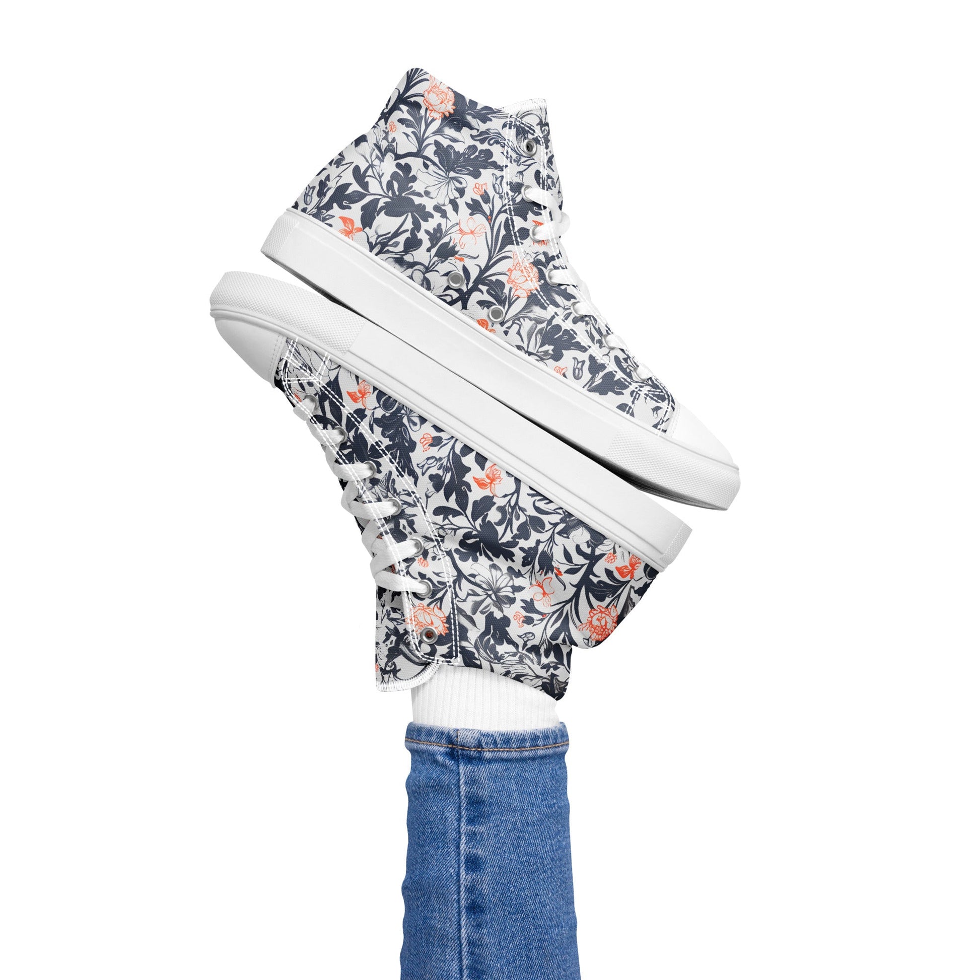 Victorian Poetry high top shoes - Sola Shoe