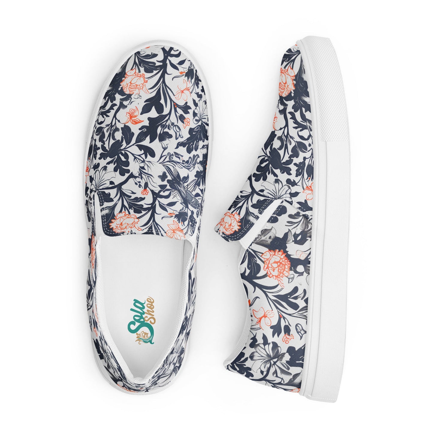 Victorian Poetry slip - on shoes - Sola Shoe