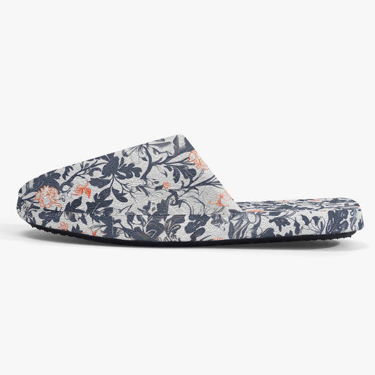 Victorian Poetry slippers – Step Into Cozy Elegance - Sola Shoe