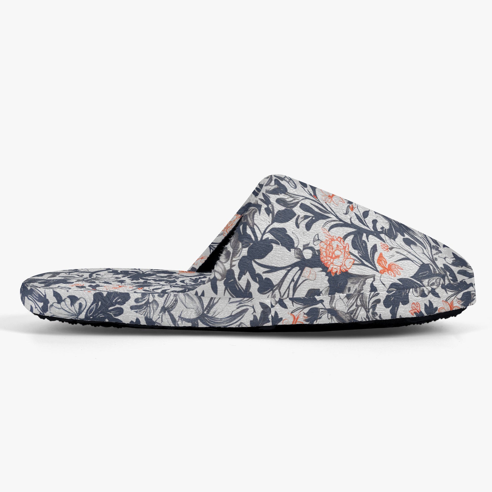 Victorian Poetry slippers – Step Into Cozy Elegance - Sola Shoe