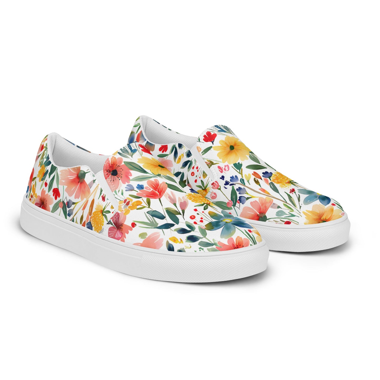 Wild Flower Men’s slip - on shoes - Sola Shoe