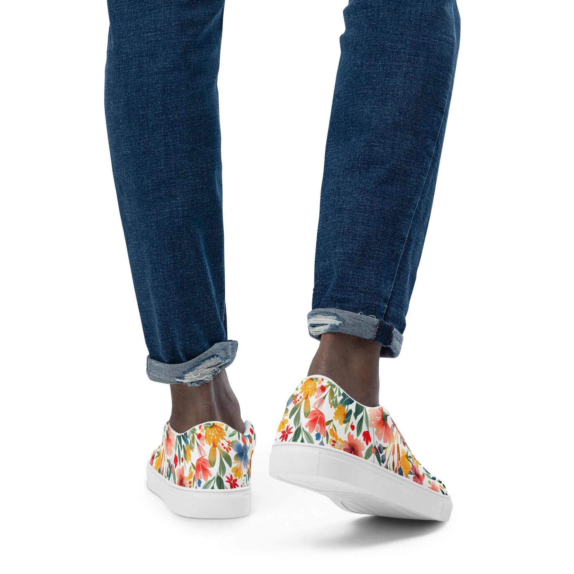 Wild Flower Men’s slip - on shoes - Sola Shoe