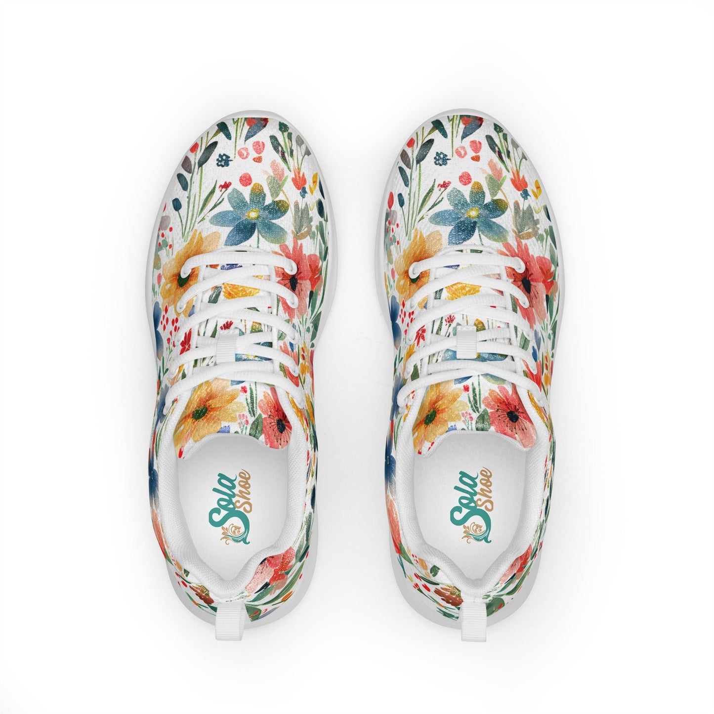 Wild Flowers Athletic shoes - Sola Shoe
